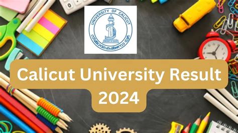 Calicut University Result 2024: How to check .